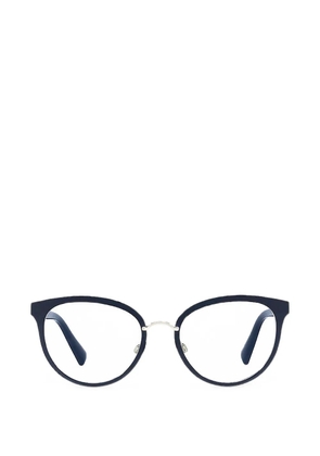 VALENTINO GARAVANI EYEWEAR browline-frame glasses - Blue