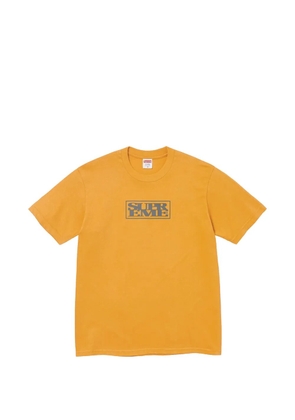 Supreme Connect logo-print T-shirt - Yellow