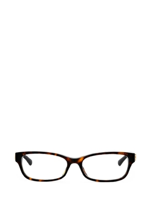 Jimmy Choo rectangle-frame glasses - Brown