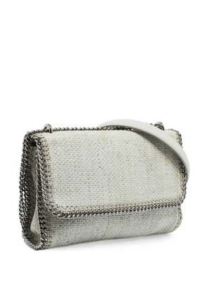 Stella McCartney Pre-Owned Falabella raffia shoulder bag - Grey