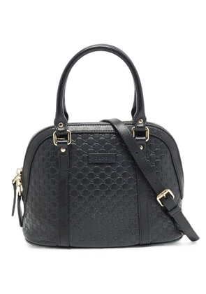 Gucci Pre-Owned XS Nice Mini Microguccissima bag - Black