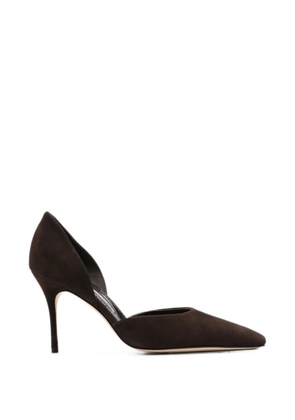 Manolo Blahnik Taylernu pointed-toe pumps - Brown