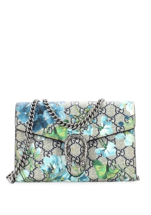 Gucci Pre-Owned Dionysus Chain Wallet Blooms Print GG Coated Canvas Small crossbody bag - Brown