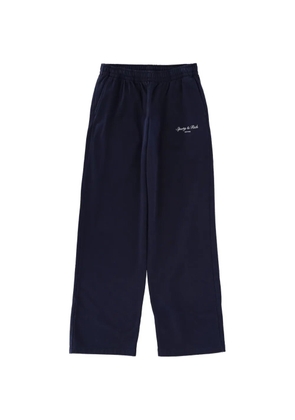 Sporty & Rich straight-leg track pants - Blue