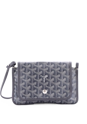 Goyard Pre-Owned Plumet Clutch Wallet Coated Canvas crossbody bag - Grey