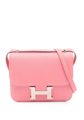 Hermès Pre-Owned 2020 mini Constance 3 Evercolour-leather shoulder bag - Pink