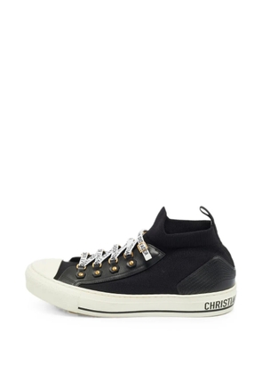 Christian Dior Pre-Owned Walk'n'Dior lace-up sneakers - Black
