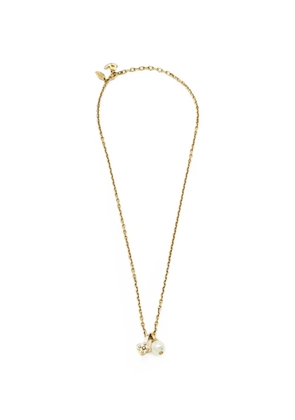 Louis Vuitton Pre-Owned Monogram Flower necklace - Gold