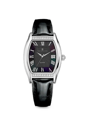 CHRISTIAN VAN SANT Gemma 34mm watch - Black