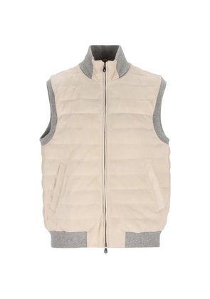 Brunello Cucinelli quilted gilet - Neutrals