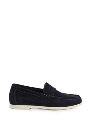 Manebi suede penny loafers - Blue