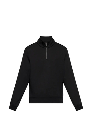 PS Paul Smith side-stripe quarter-zip sweatshirt - Black