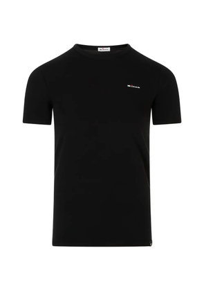 Kiton logo-print T-shirt - Black