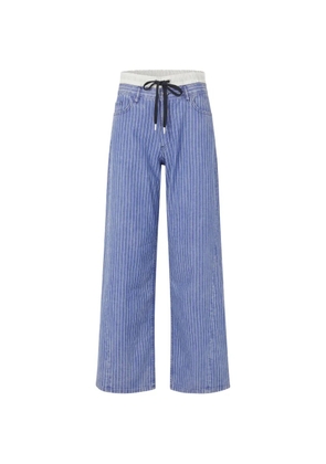 Baum Und Pferdgarten Nicolina pinstriped jeans - Blue