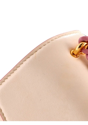 Bvlgari Pre-Owned Serpenti Forever Maxi Chain Heart Pouch Leather Small crossbody bag - Neutrals