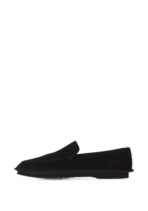 Premiata structured suede loafers - Black