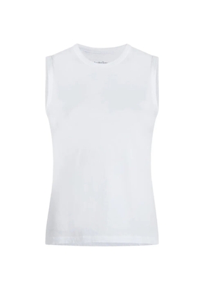 Another Tomorrow sleeveless crew-neck tank top - White