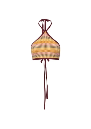 Baobab Kina tie-fastening top - Yellow