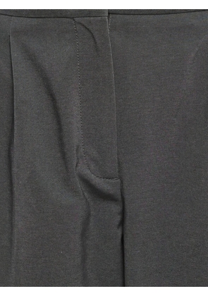Prada Pre-Owned pleated cropped trousers - Grey