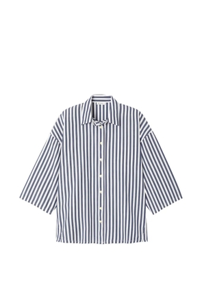 American Vintage vertical-stripe shirt - Blue