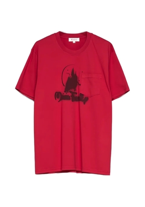 MASU Castle Pocket T-shirt - Red