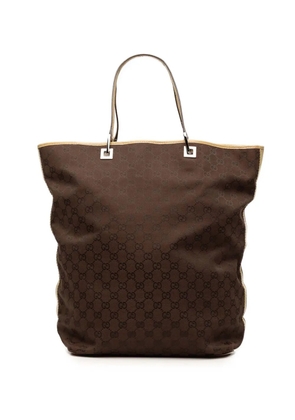 Gucci Pre-Owned 2000-2015 Large GG Canvas Shopper tote bag - Brown
