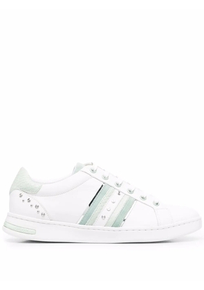 Geox Jaysen panelled stud-detail sneakers - White