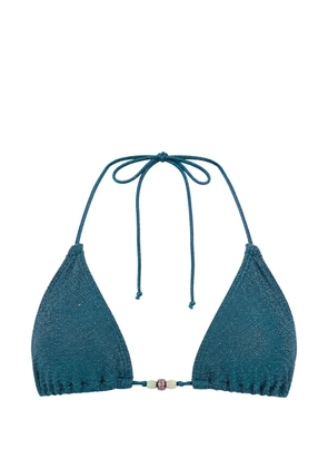 BOUND Ingrid beaded bikini top - Blue
