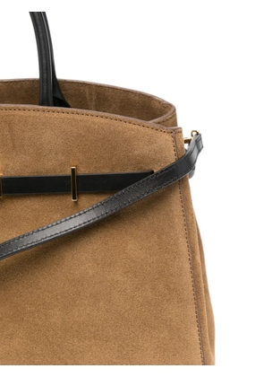 DeMellier midi Hudson betl-detail tote bag - Brown