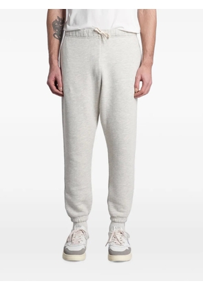 Autry logo-embroidered drawstring track pants - Neutrals