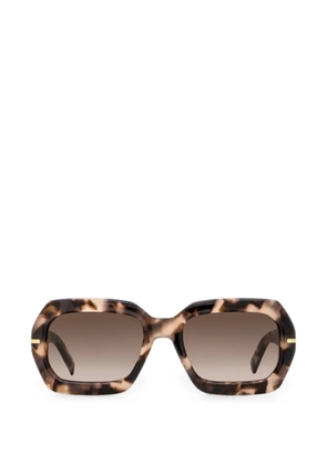 BOSS geometric-frame sunglasses - Brown