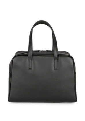 mizuiro ind leather tote bag - Black