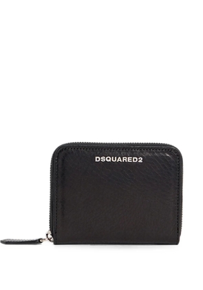DSQUARED2 twin-zip wallet - Black