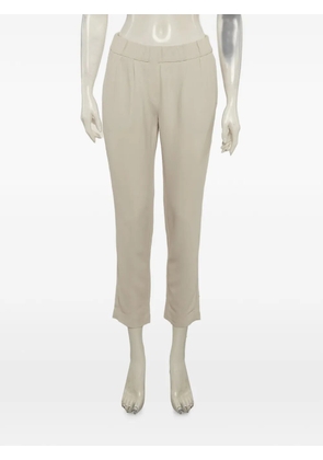 Brunello Cucinelli cropped trousers - Neutrals