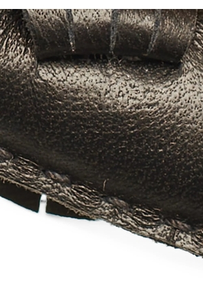 Hermès Pre-Owned seahorse-shape leather bag charm - Black