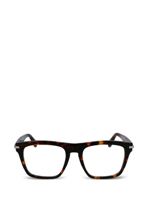 Ferragamo Eyewear tortoiseshell-effect square-frame glasses - Brown