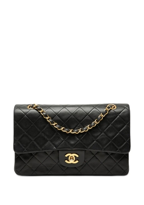 CHANEL Pre-Owned 1994-1996 Medium Classic Lambskin Double Flap shoulder bag - Black