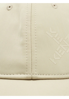 Kenzo Pre-Owned logo-embroidered nylon cap - Neutrals