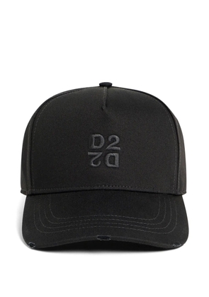 DSQUARED2 D2 Upside Down baseball cap - Black
