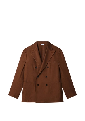Boglioli double-breasted jacket - Brown