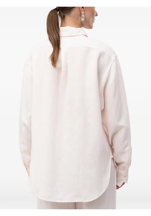 BOSS patch-pocket shirt - Pink