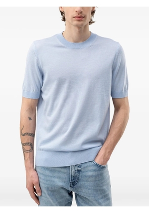 BOSS short-sleeve sweater - Blue