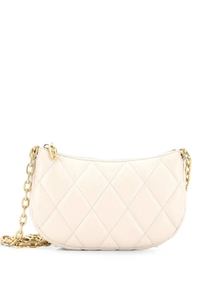 Burberry Pre-Owned Rocking Horse Chain Pouch Quilted Leather Mini shoulder bag - Neutrals