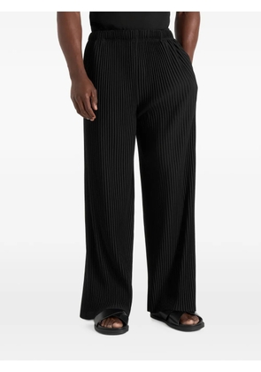 Manière De Voir Jonas in black pleated wide-leg trousers