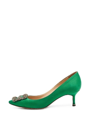 Manolo Blahnik Hangisi pumps - Green