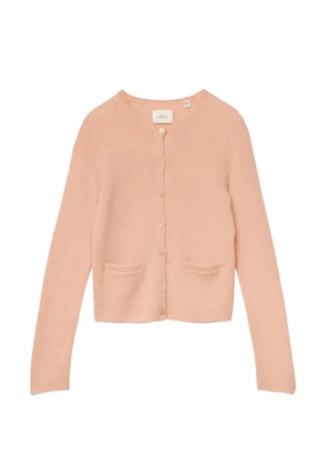 DÔEN Thea button-up patch-pocket cardigan - Pink