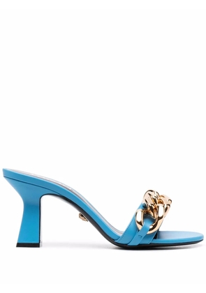 Versace Medusa chain mules - Blue