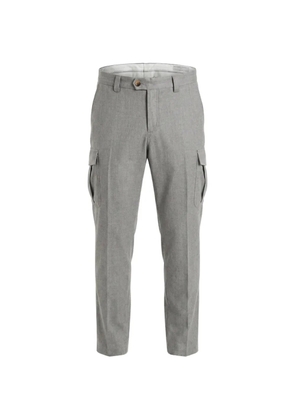 Brunello Cucinelli wool cargo pants - Grey