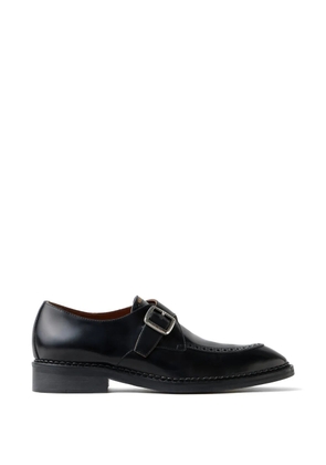 Versace Primo leather monk straps - Black