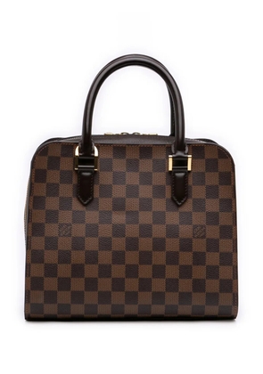 Louis Vuitton Pre-Owned 2001 Damier Ebene Triana handbag - Brown